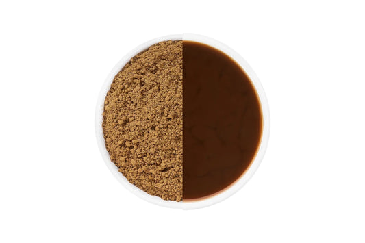 Hojicha en feuille et en poudre