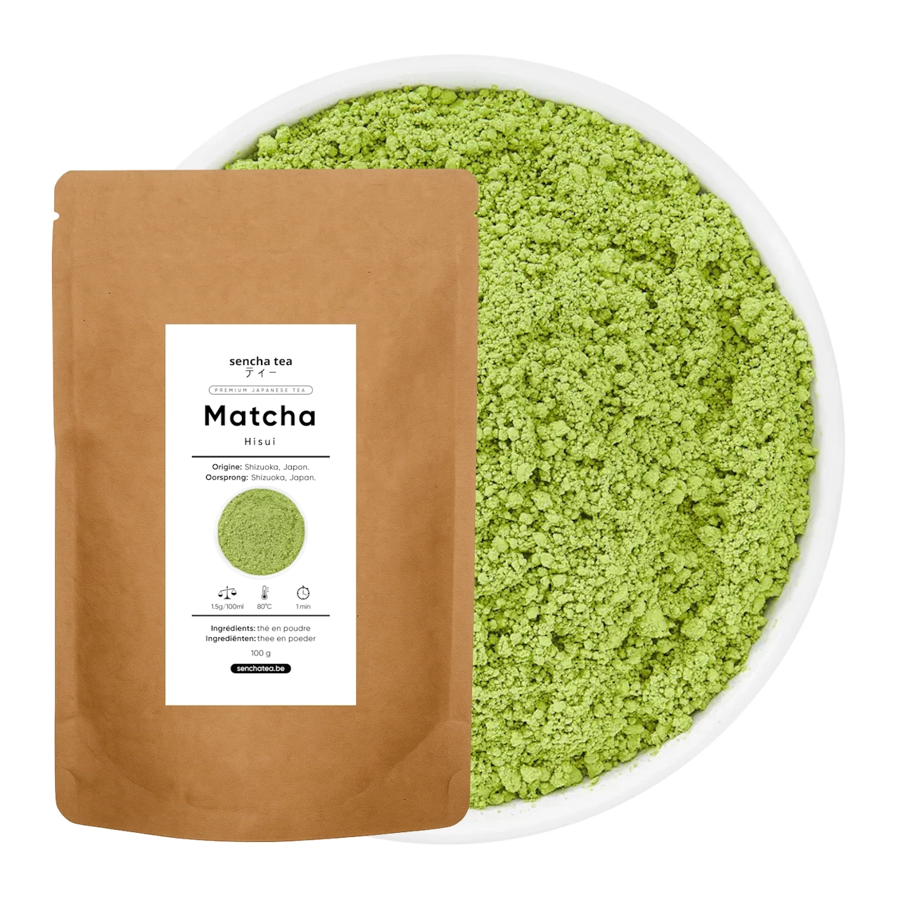 Kleine theepot + Matcha + Hojicha Medium Roast